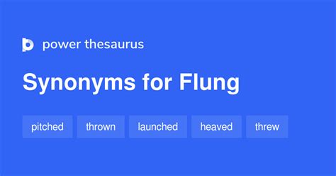 flung synonyms|flung meaning synonym.